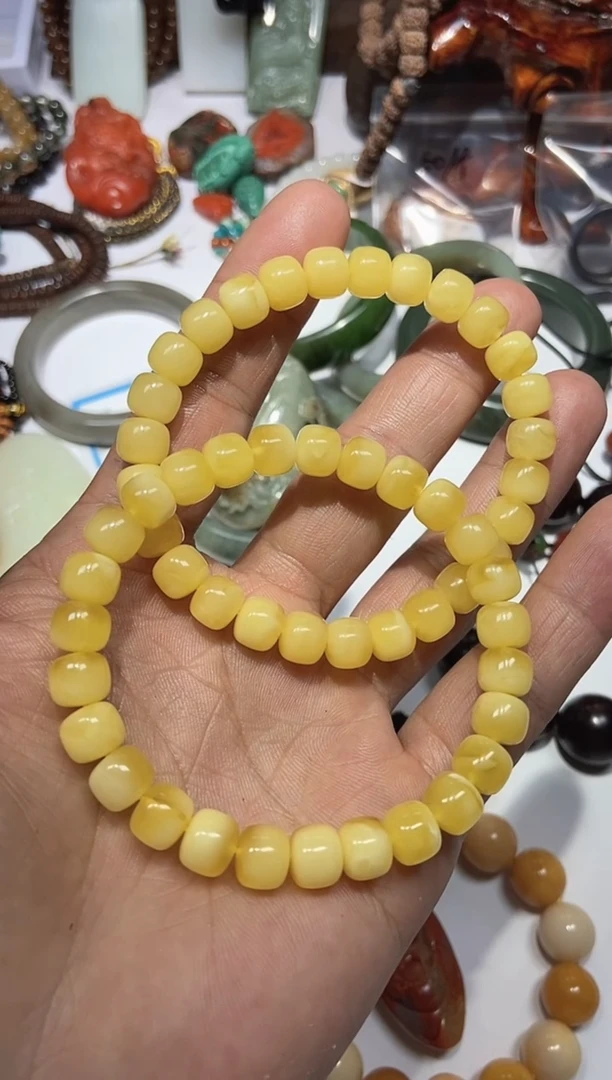 【闪购商品】蜜蜡手串未镶嵌手串