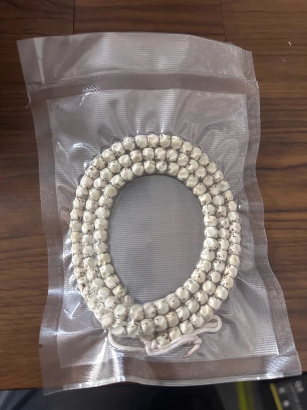三清文玩*原生态无相星月菩提108长串  6+mm