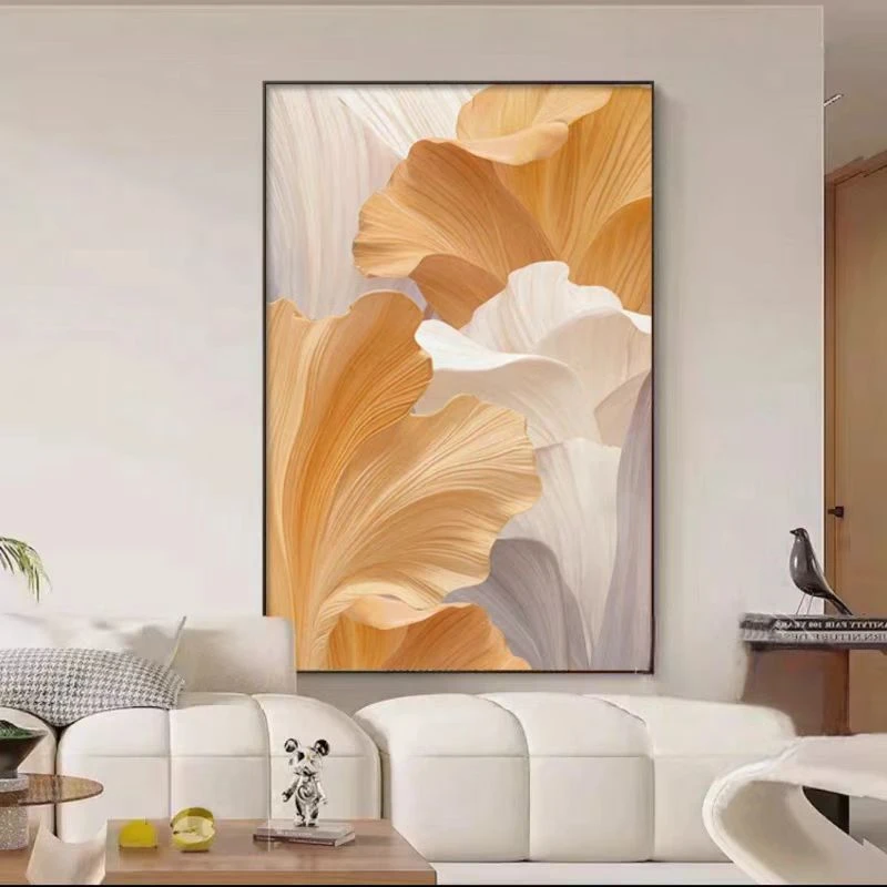 家大业大现代简约轻奢客厅装饰画沙发背景墙落地画玄关挂画