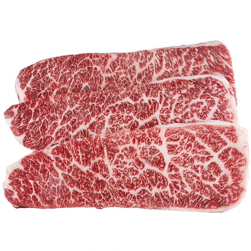 牛院长澳洲谷饲原切和牛m9上脑边厚切牛排500g雪花牛肉烤肉翼板肉