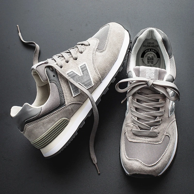 新百伦运动鞋男鞋秋冬款网面休闲鞋子男女跑步鞋男女款官方正品