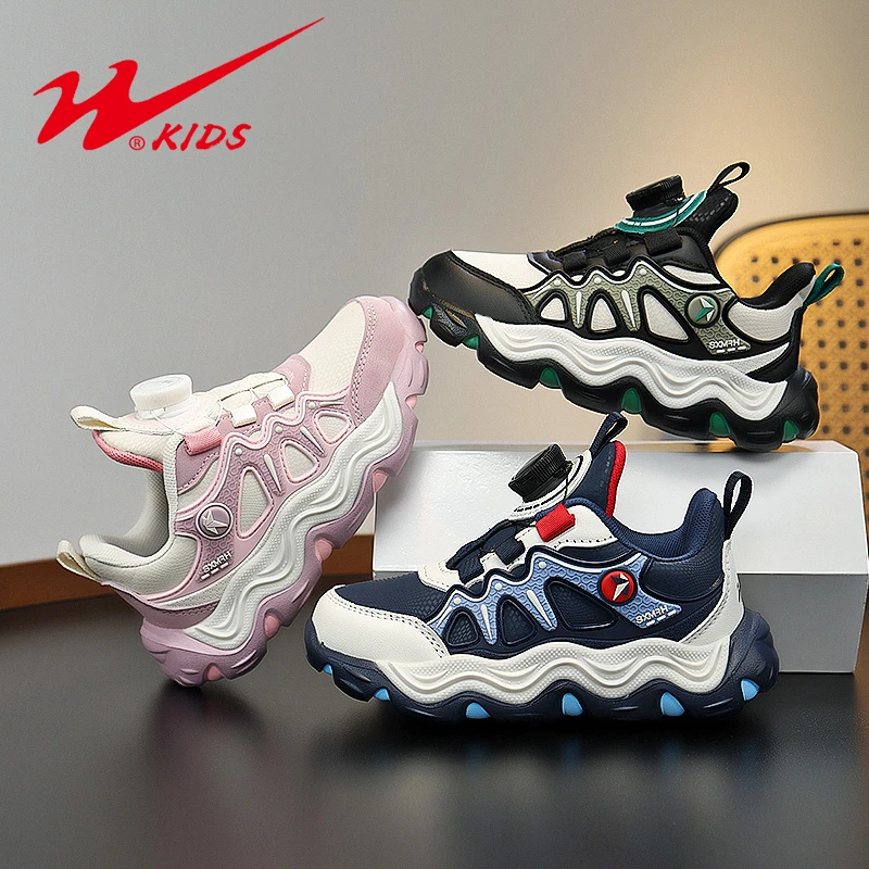 2024夏季新款运动休闲防滑时尚百搭皮面防水6-12岁推荐童鞋90040