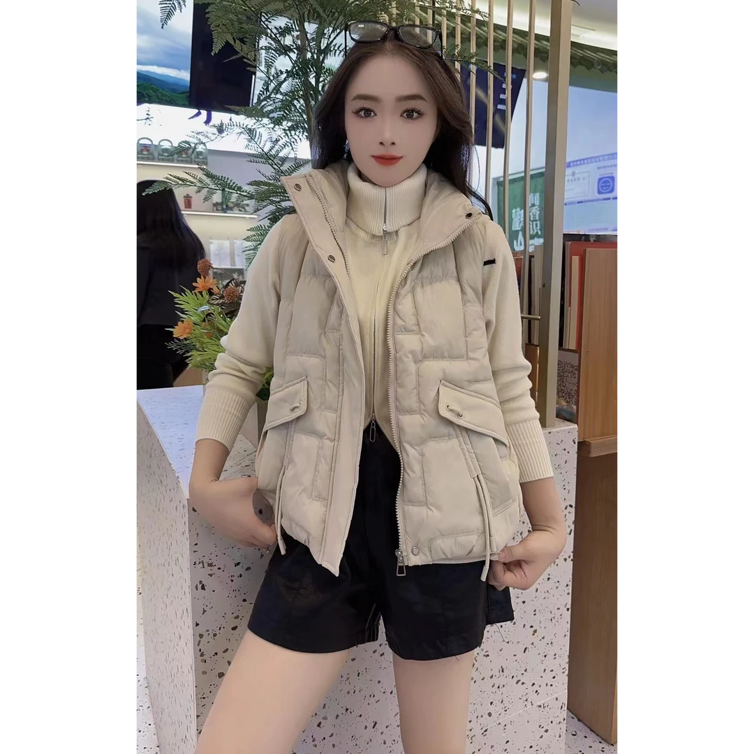 2024冬季好质量保暖超轻羽马甲百搭修身不臃肿M-XXL码