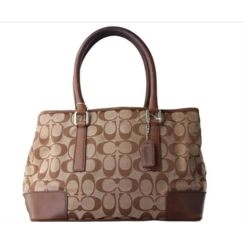 95新 COACH/蔻驰 蔻驰/老花托特包/23011/姐妹花