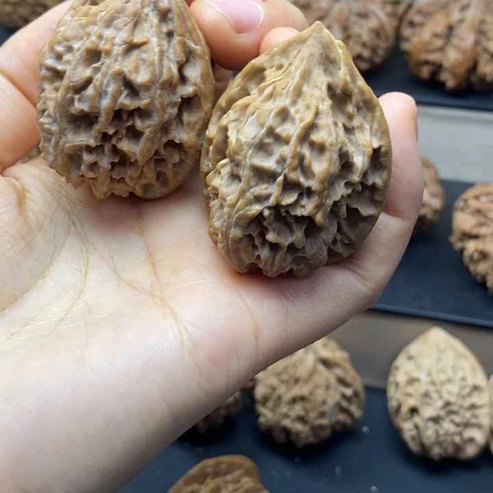 桃核手串秦岭36鸡心全品