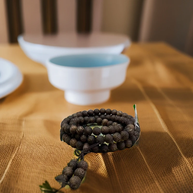 链接4正宗高油白奇8mm108颗佛珠