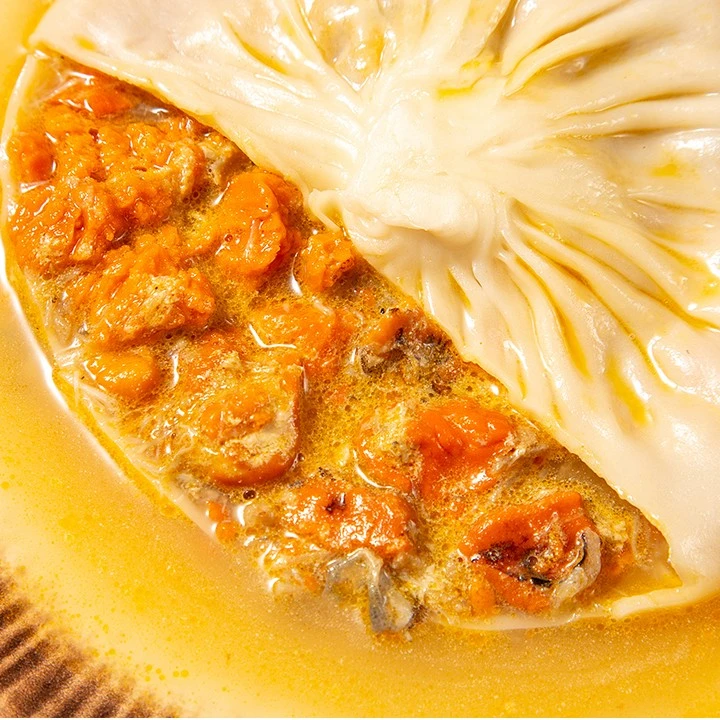 纯手工古法蟹黄大汤包8只