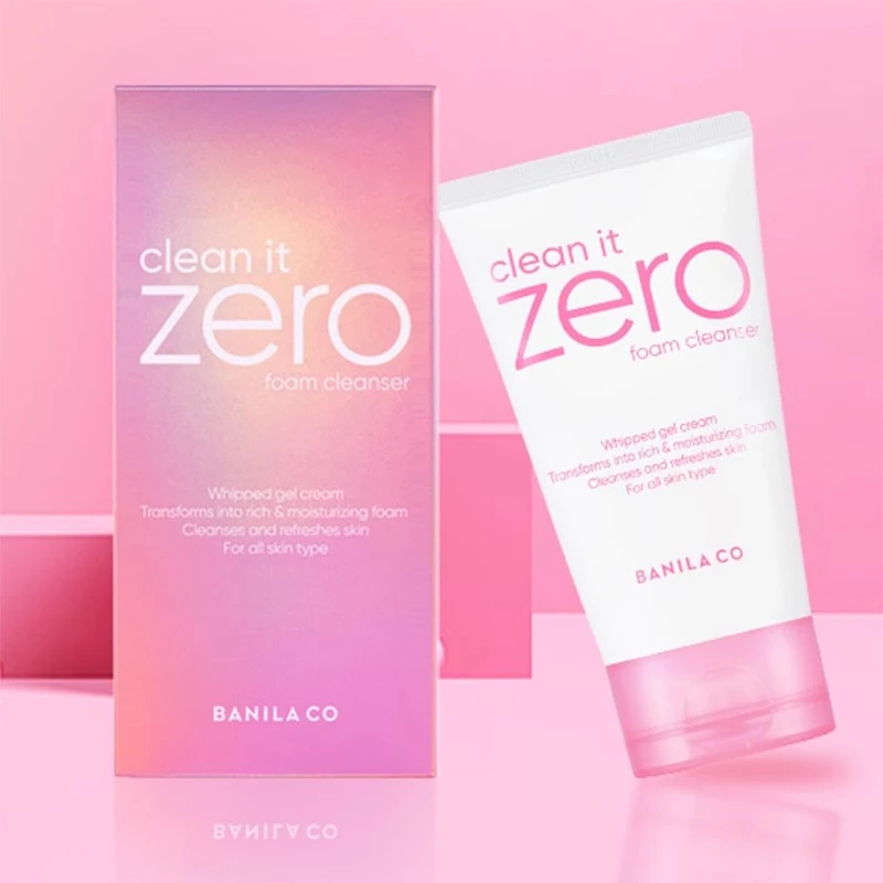 芭妮兰致柔zero洁面霜120ml洗面奶女泡沫深层清洁肌肤保湿洁面乳