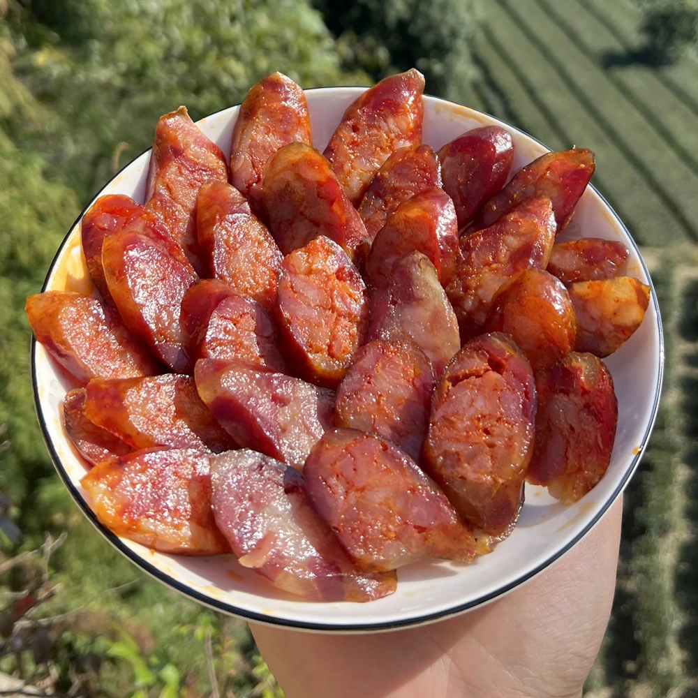 【幺姐专属】恩施土家手工香肠 柴火烟熏腊肠3斤装