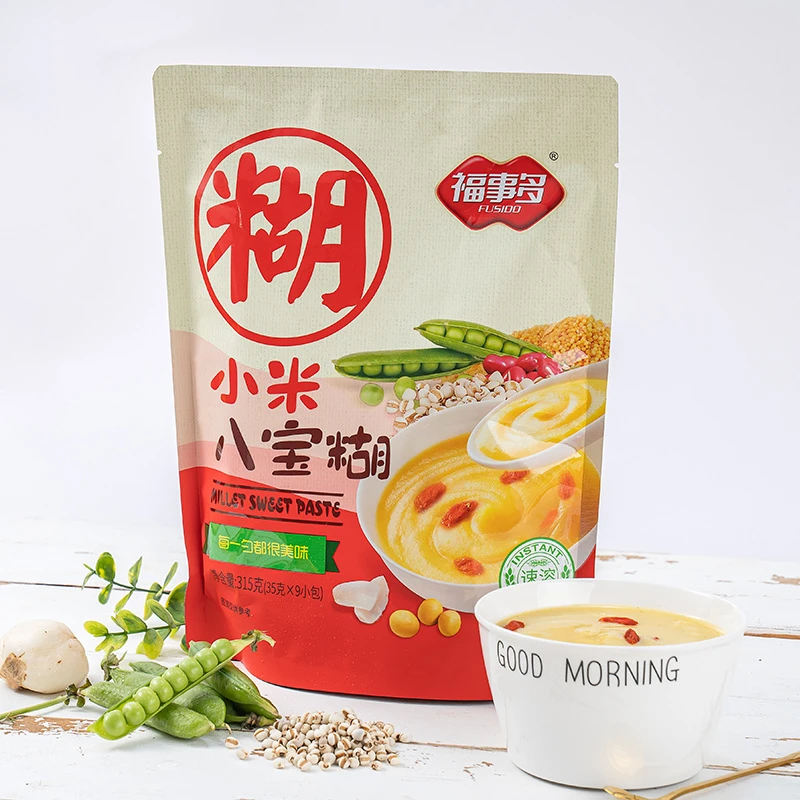 甄选美味早餐小米八宝糊低脂早晚餐代餐冲泡粉营养健康独立小包装