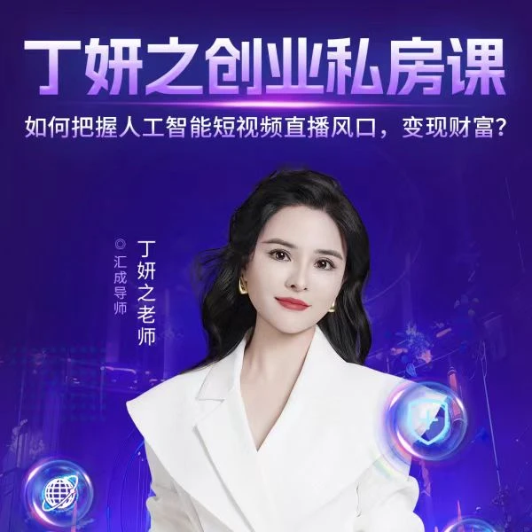 【M】丁妍之创业私房课（留意短信解锁课程）1