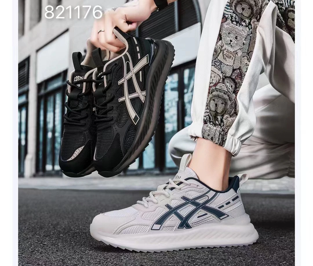 【鞋爱】821176凯路轩国潮原创TPU吸膜真爆大底男士透网运动鞋