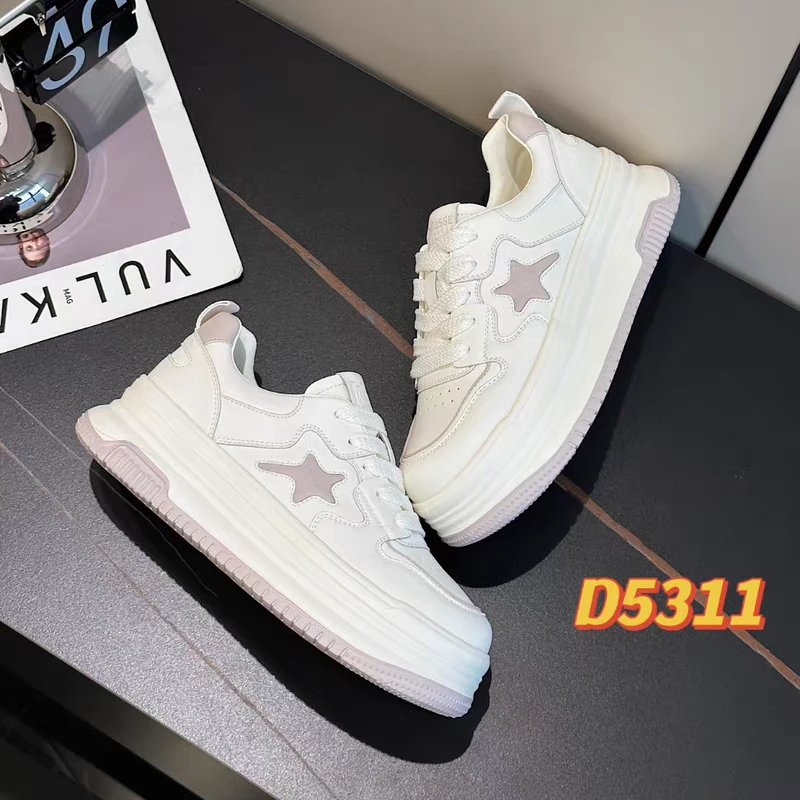 【鞋爱】5311足够爱厚底双色EVA发泡底超轻厚底板鞋