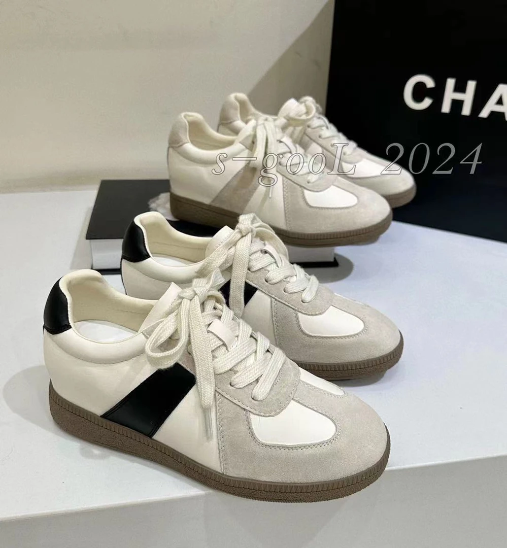 【鞋爱】13023女士休闲德训板鞋