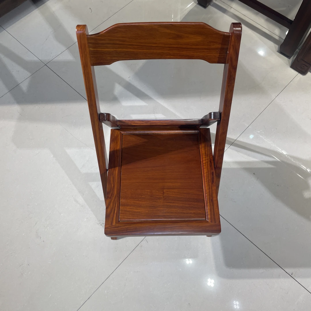 刺猬紫檀小折叠椅