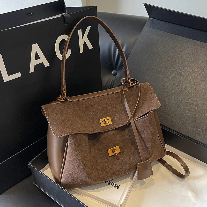 CHEVIOS KOIRH秋冬季复古美拉德大容量包包女2025新款时尚通勤单