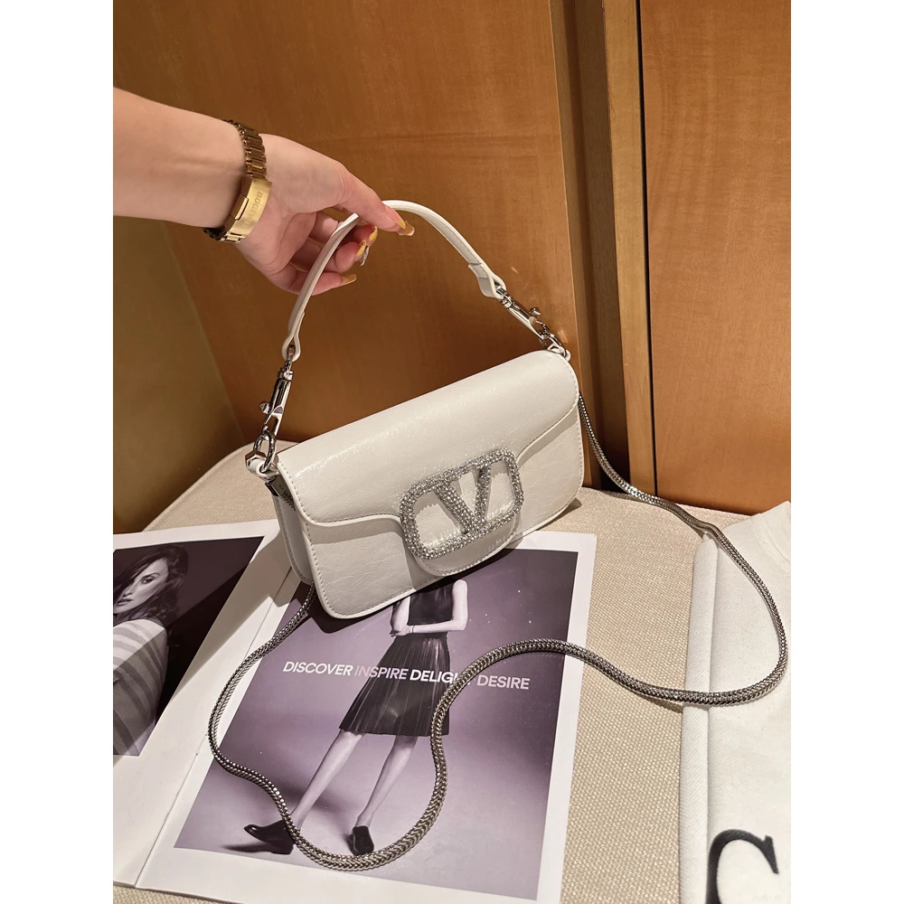 Chevios Koirh小众轻奢2025新款时尚链条小方包洋气手提包高级感