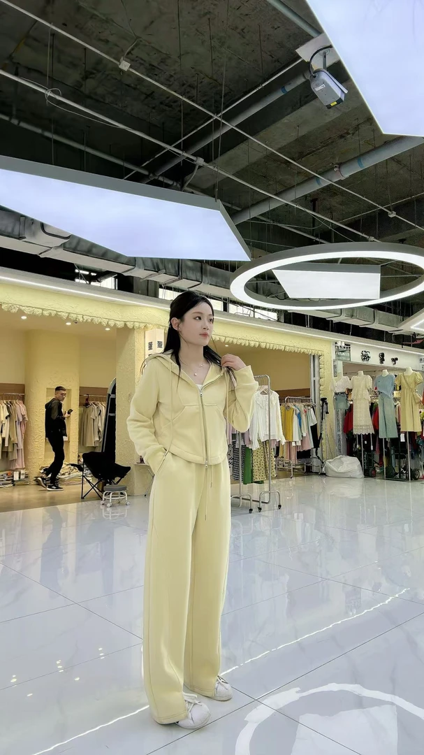 ‘海派甜心’显瘦夏款网红气质时髦两件套高级外套休闲裤套装FZ005