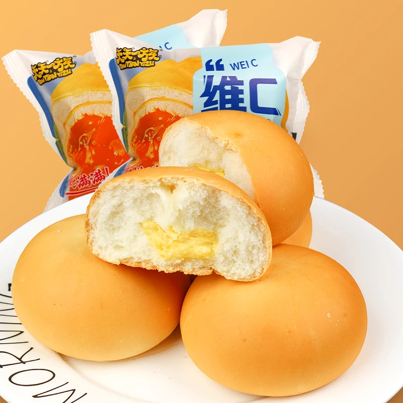 天天一族维C冰皮面包  夹心 3盒装