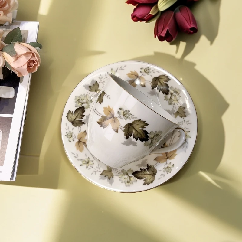 特价福利款-秋枫叶咖啡杯