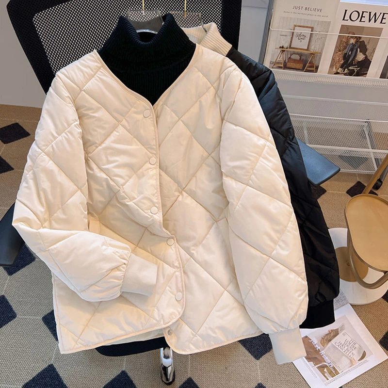 【专属】902外套轻薄面包服短款棉衣棉服女韩版宽松棉袄