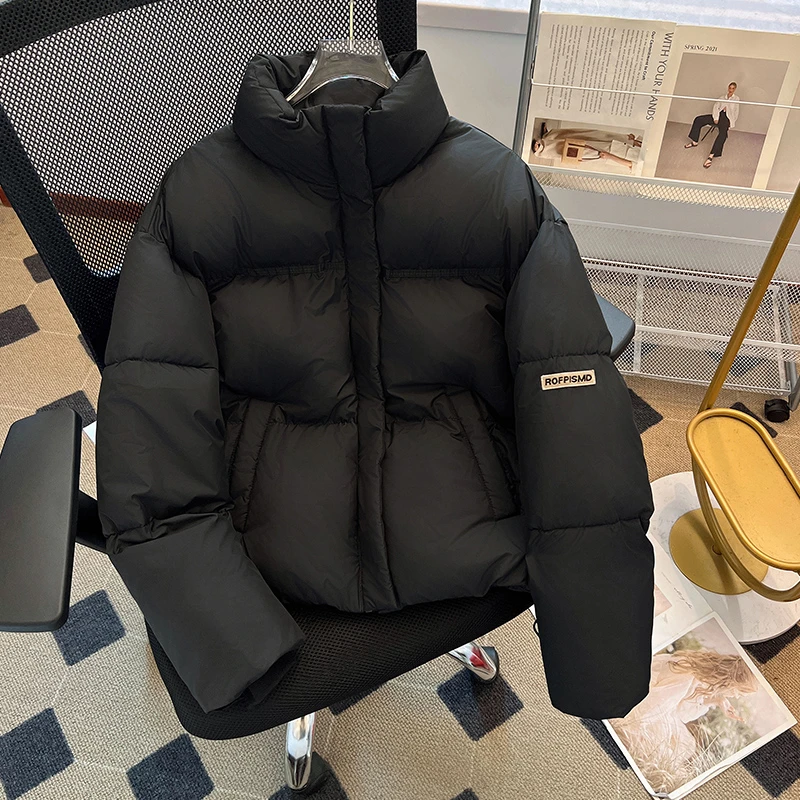 清仓【622】2024冬季新款宽松棉服女时尚短款棉衣小个子棉袄外套