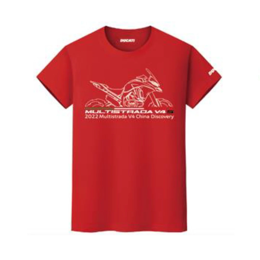 DUCATI MTS发现之旅 车迷T恤 赠DUCATI定制口罩