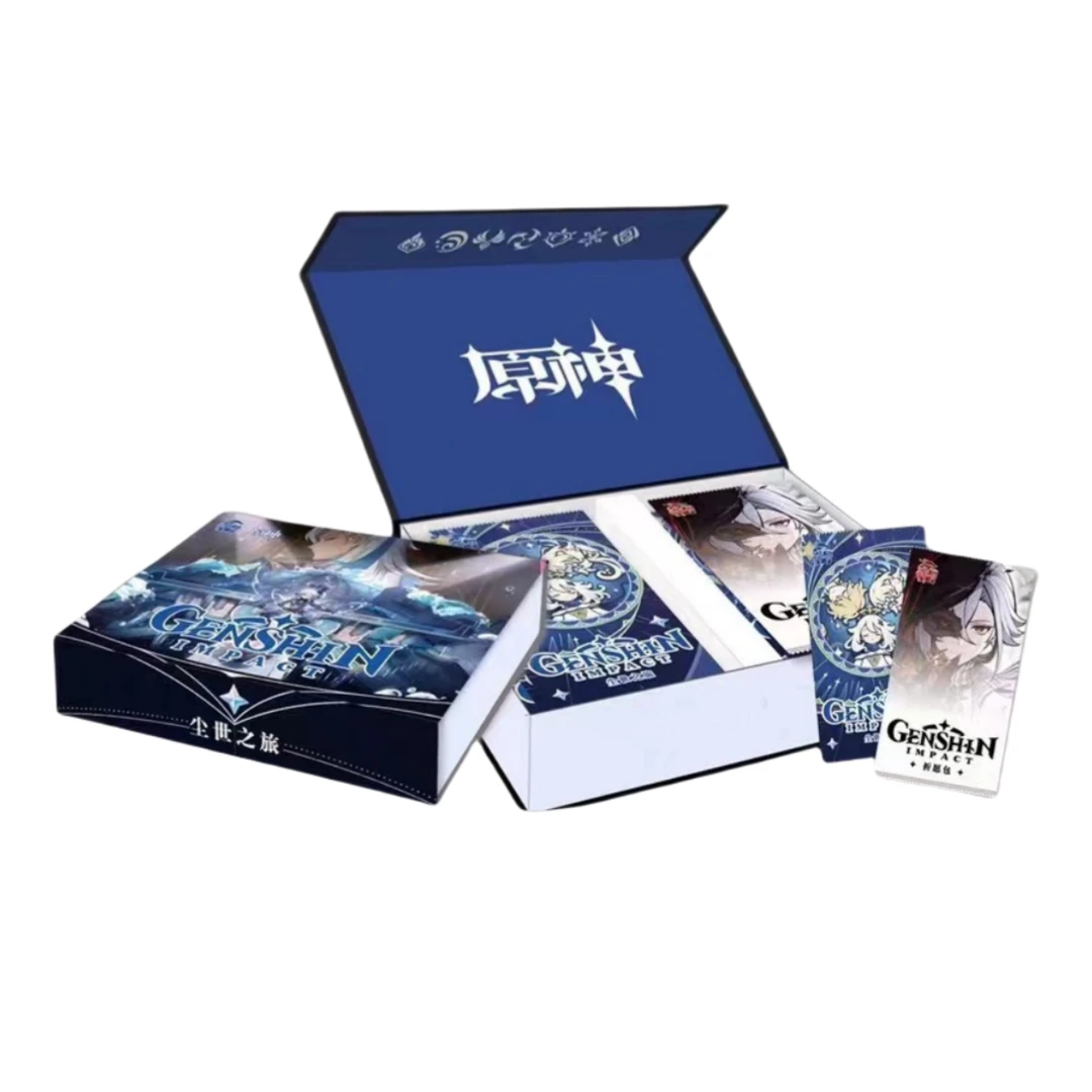 【吃吃】国卡二创 原神尘世之旅（默认dai拆 拆开bu退）收藏卡牌