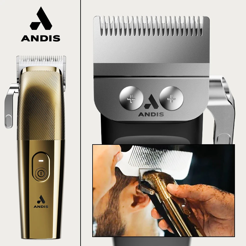 ANDIS安迪斯561568油头推剪渐变推子美国进口电动理发器小金妈