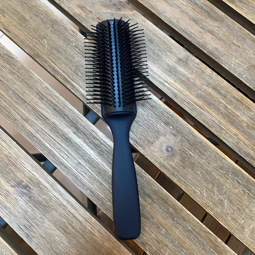 磨砂九排梳 吹风造型梳