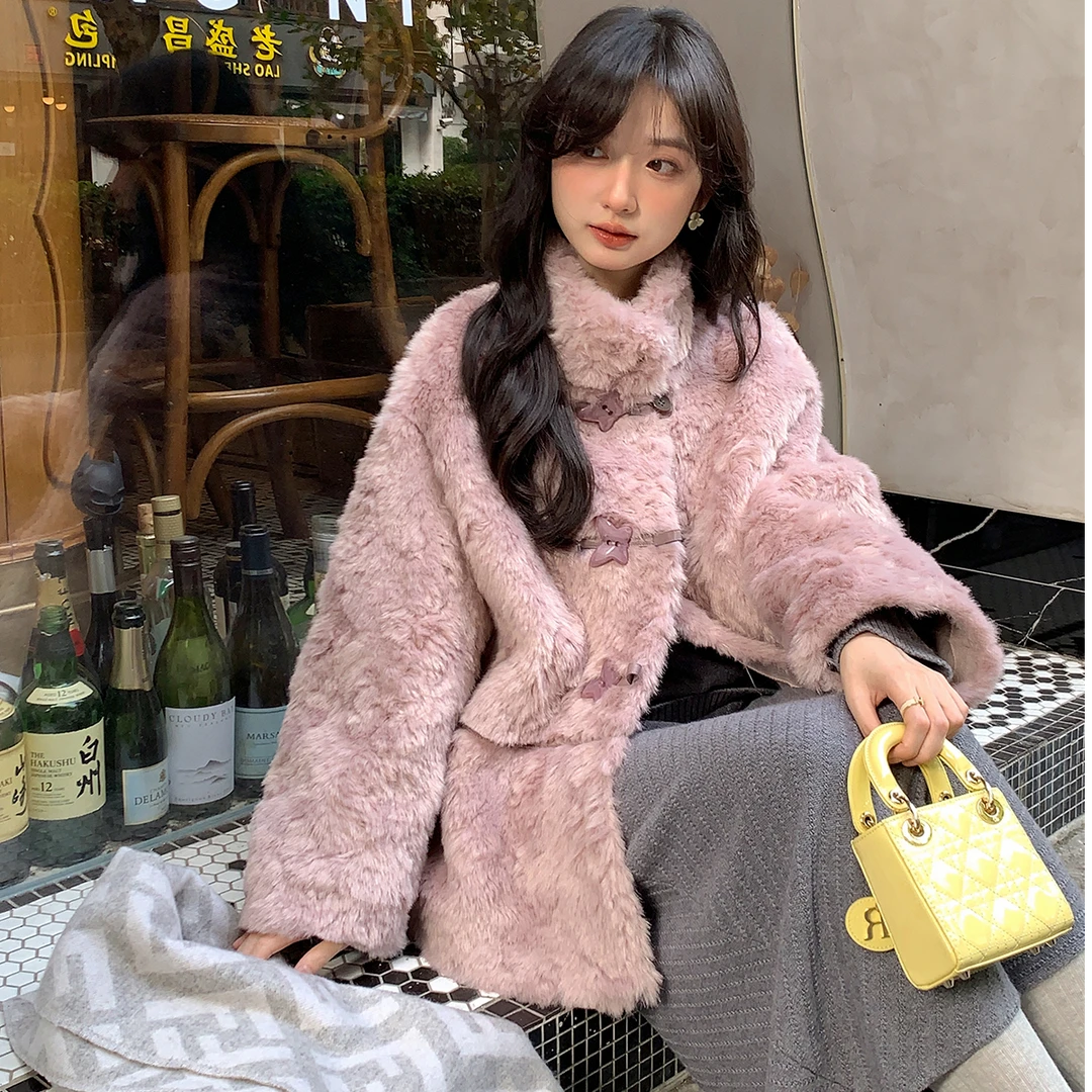 花栗鼠小姐2号店牛乳蝴蝶酥 甜美厚实~火焰复合皮毛一体