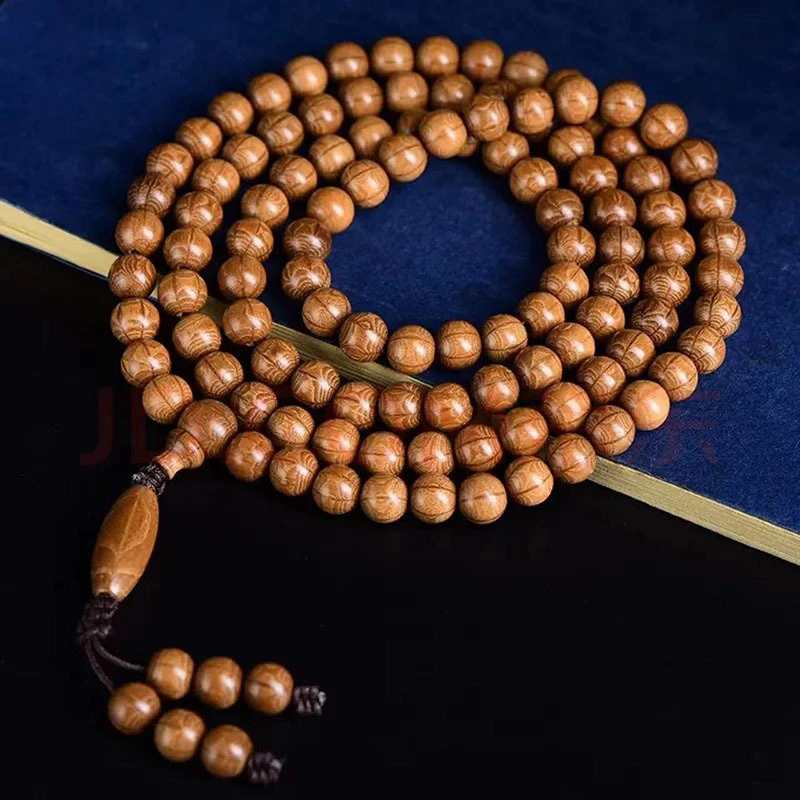 六道木老料珠108珠木质六道木珠2.0文玩