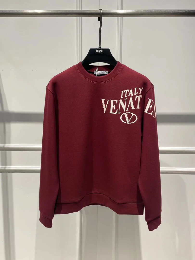 VENATENO2024秋冬新款圆领套头卫衣长袖男士休闲运动套装58412