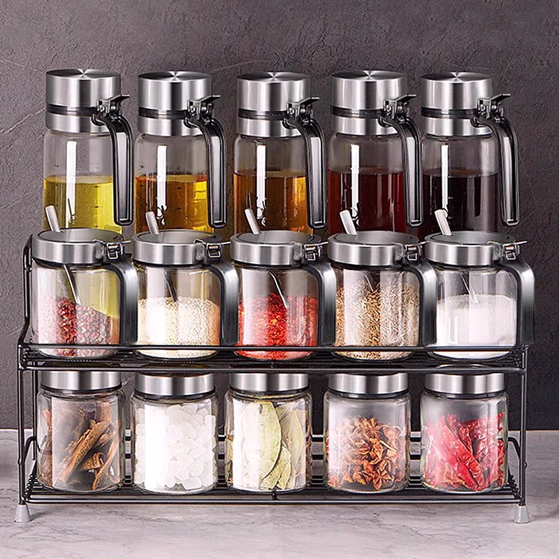 调料盒套装组合调味料瓶罐高端厨房收纳油盐味精酱醋盒调料品全套