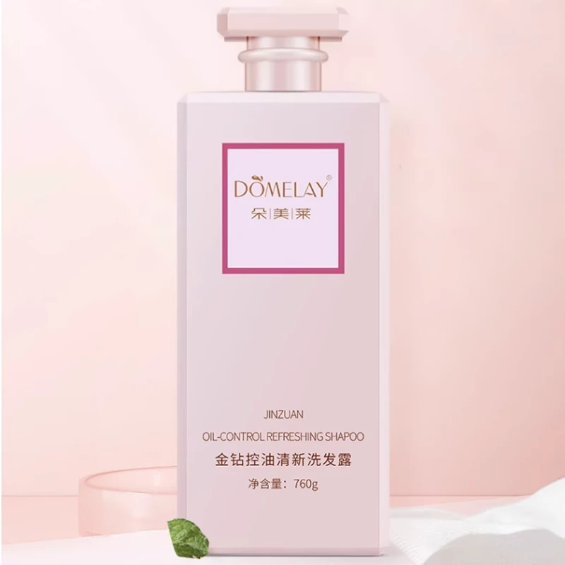 DOMELAY/朵美莱朵美莱金钻清新控油洗发露760ml