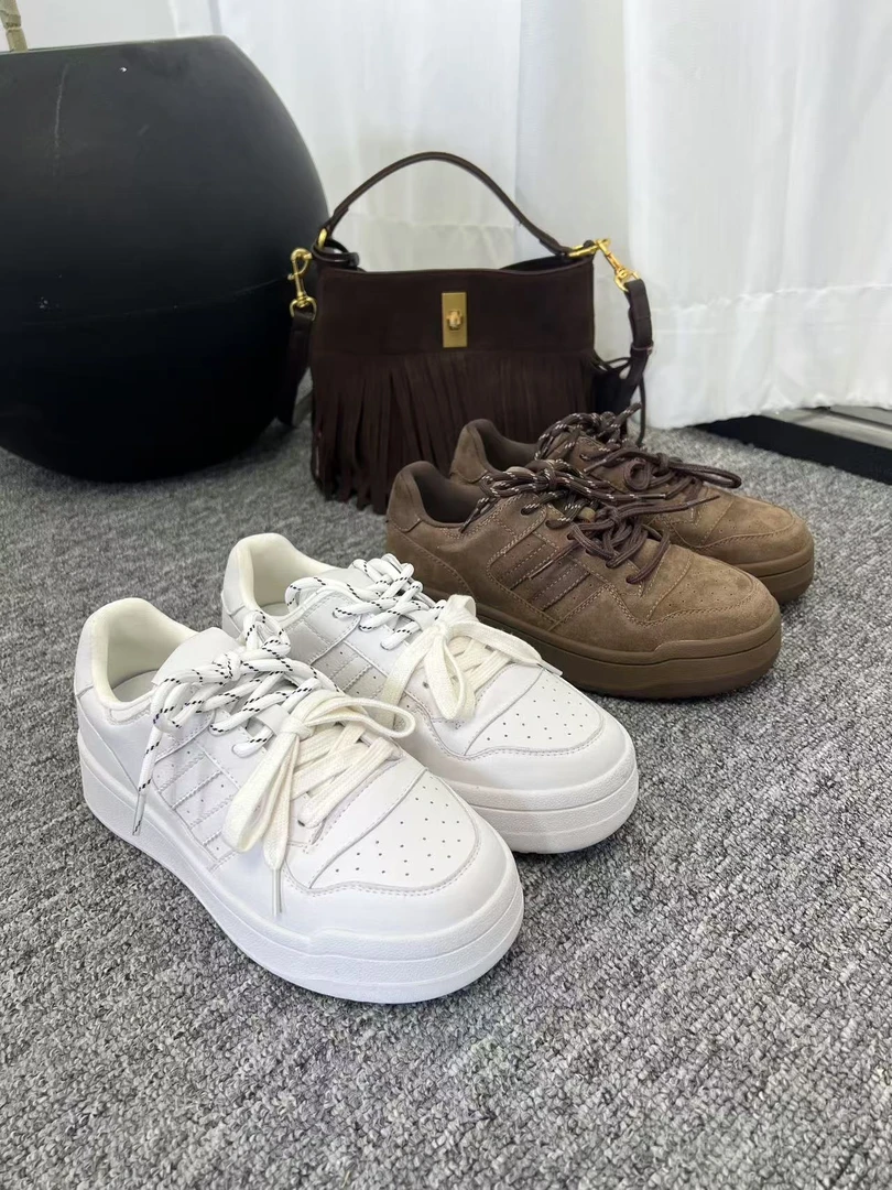 （唯品专属）1832-9时尚百搭休闲学生韩版小白鞋ins风板鞋休闲女鞋