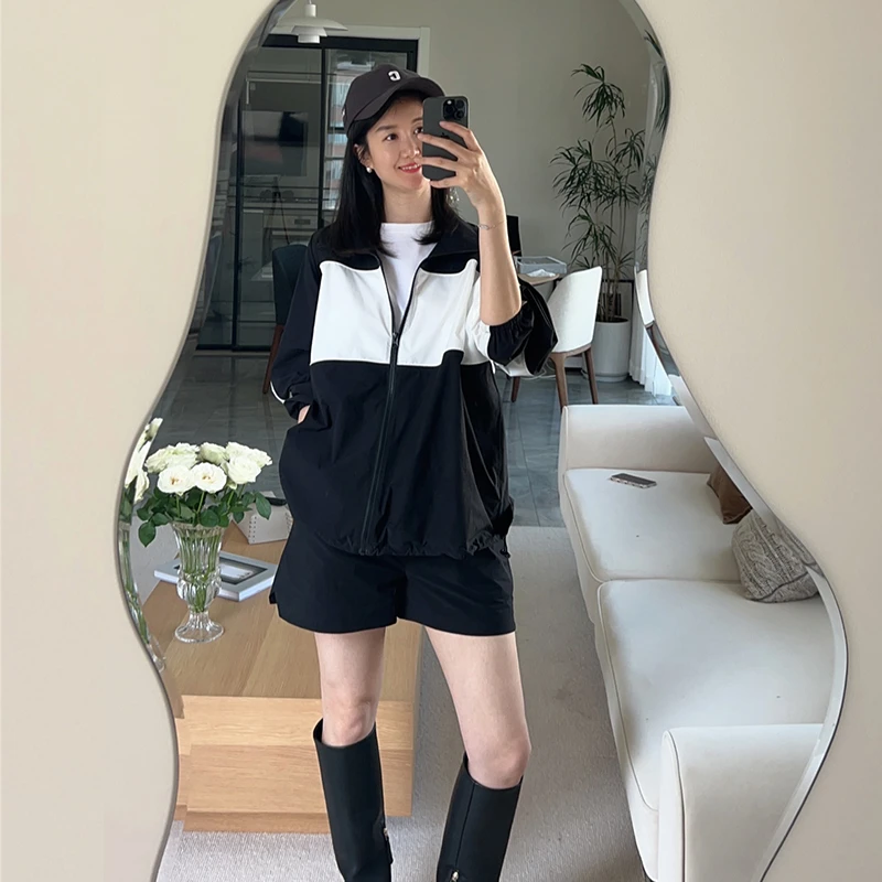 ulight【不费力出行】户外运动高级感休闲外套短裤套装时尚