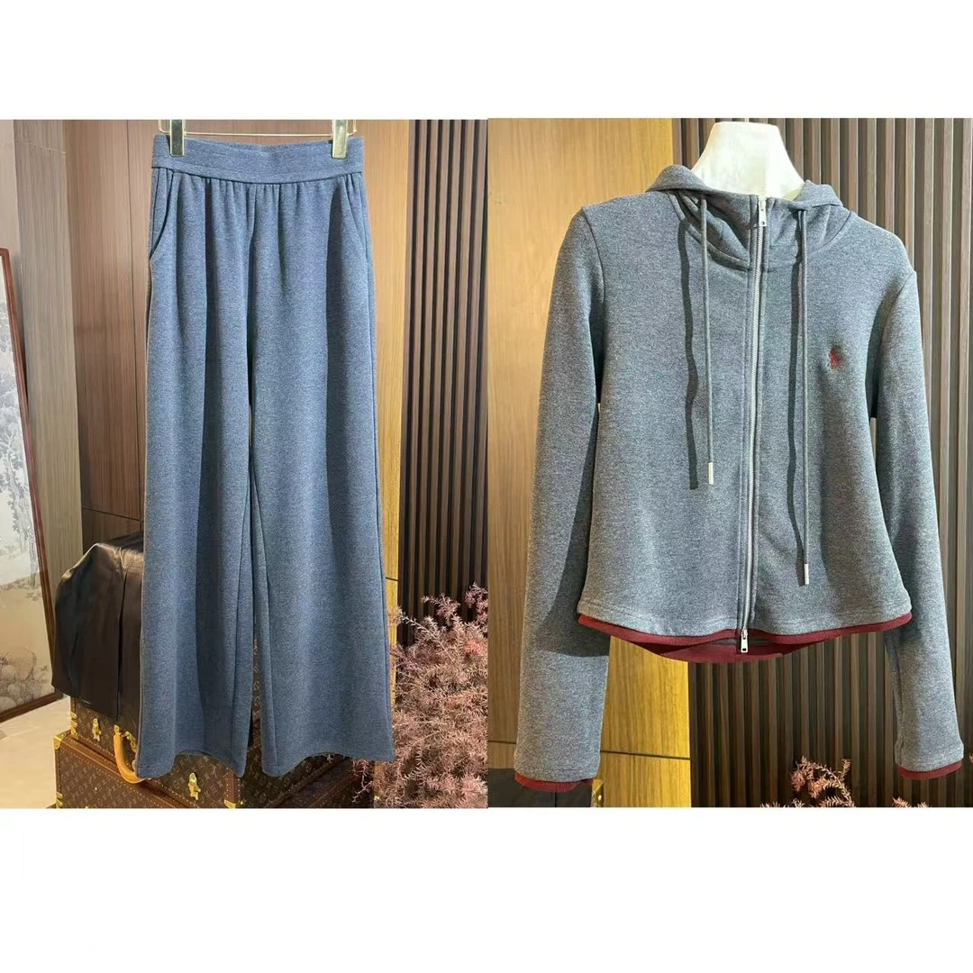 喵喵家秋冬新款卫衣休闲裤套装