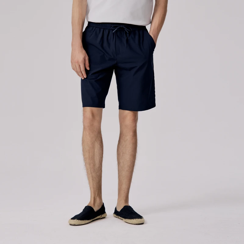 POLOWALK中裤短裤男士2025夏季运动透气五分裤休闲裤子4233050