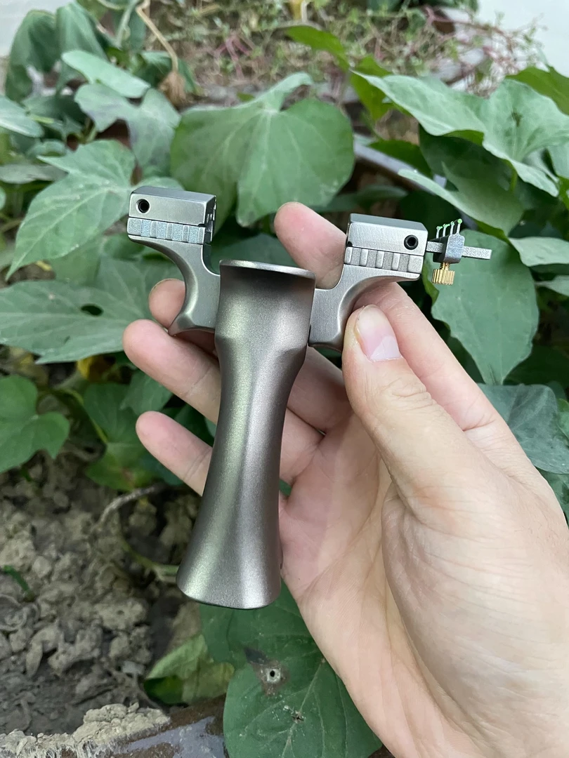 440不锈钢头铝柄斗战弹弓