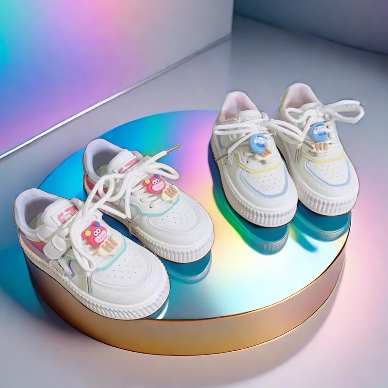 蜡笔米奇童鞋24年百搭小童低帮超纤舒适板鞋软底门店同款时尚百搭