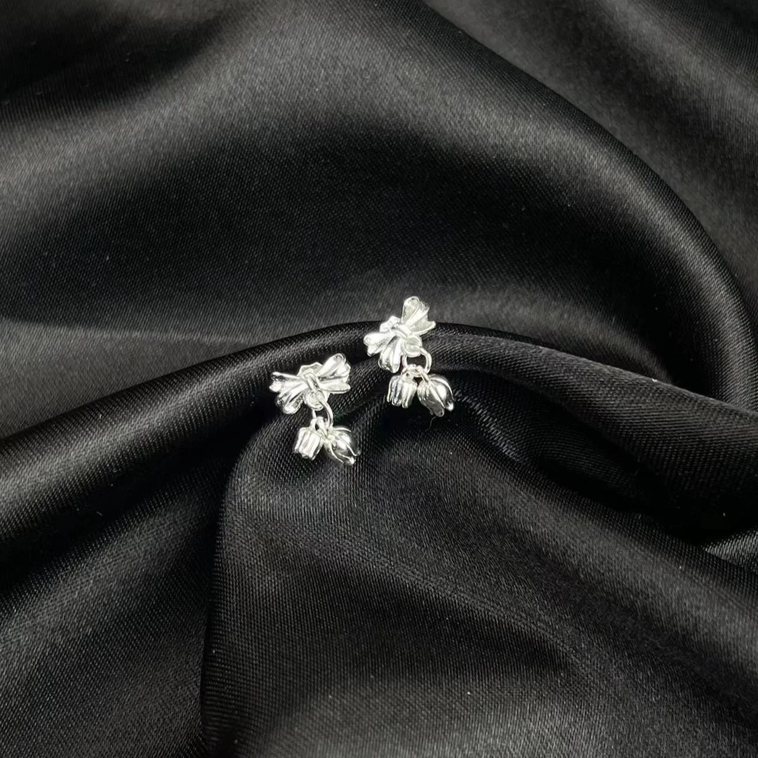 925银银制品 TH0114-421-103个性耳饰（一对/多样性发）Z