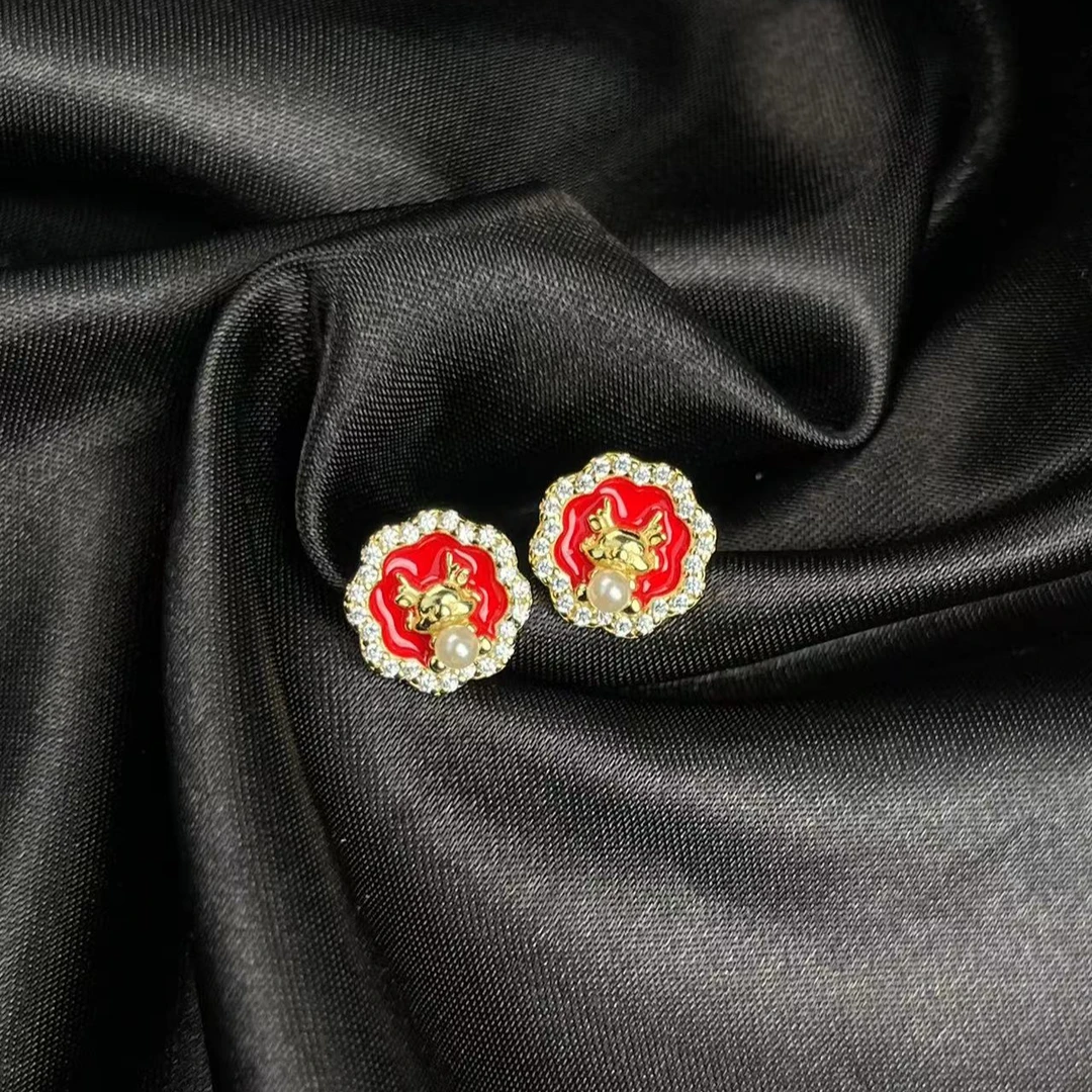 925银合成锆石银制品 TH0121-369-155个性耳饰（一对/多样性发）Q