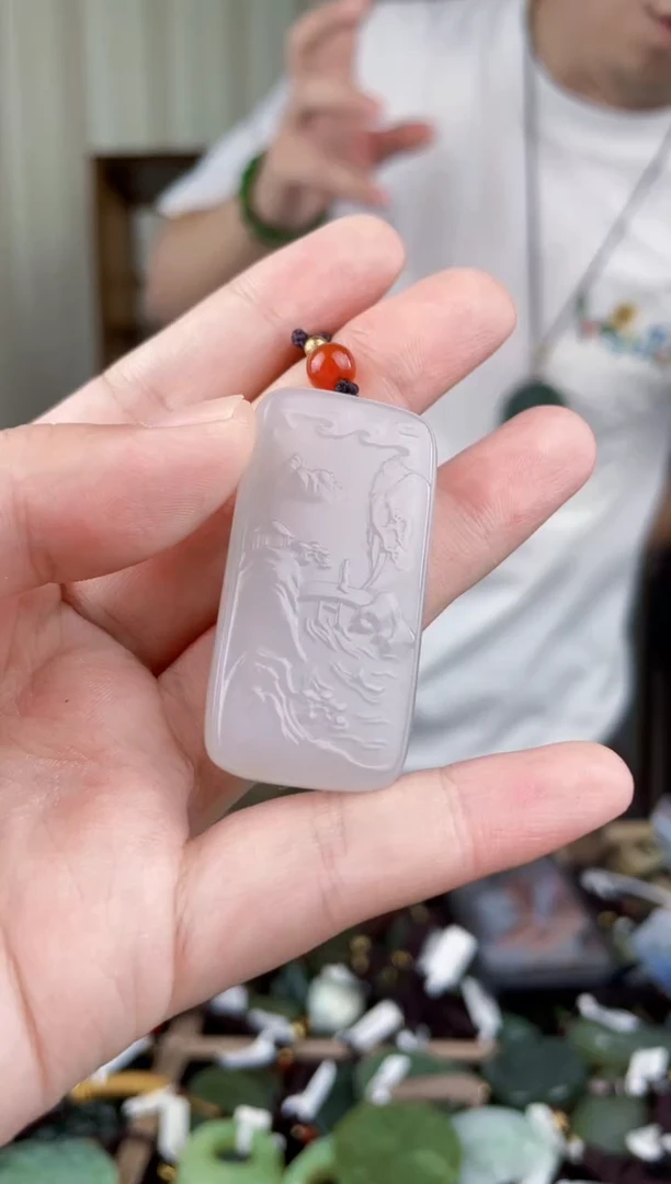 【闪购商品】和田玉挂件未镶嵌拍一发一，多样性发货！