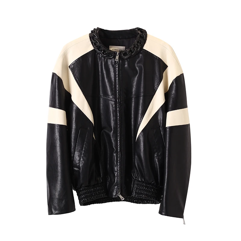 神秘大牌 EC41WTO327 皮衣