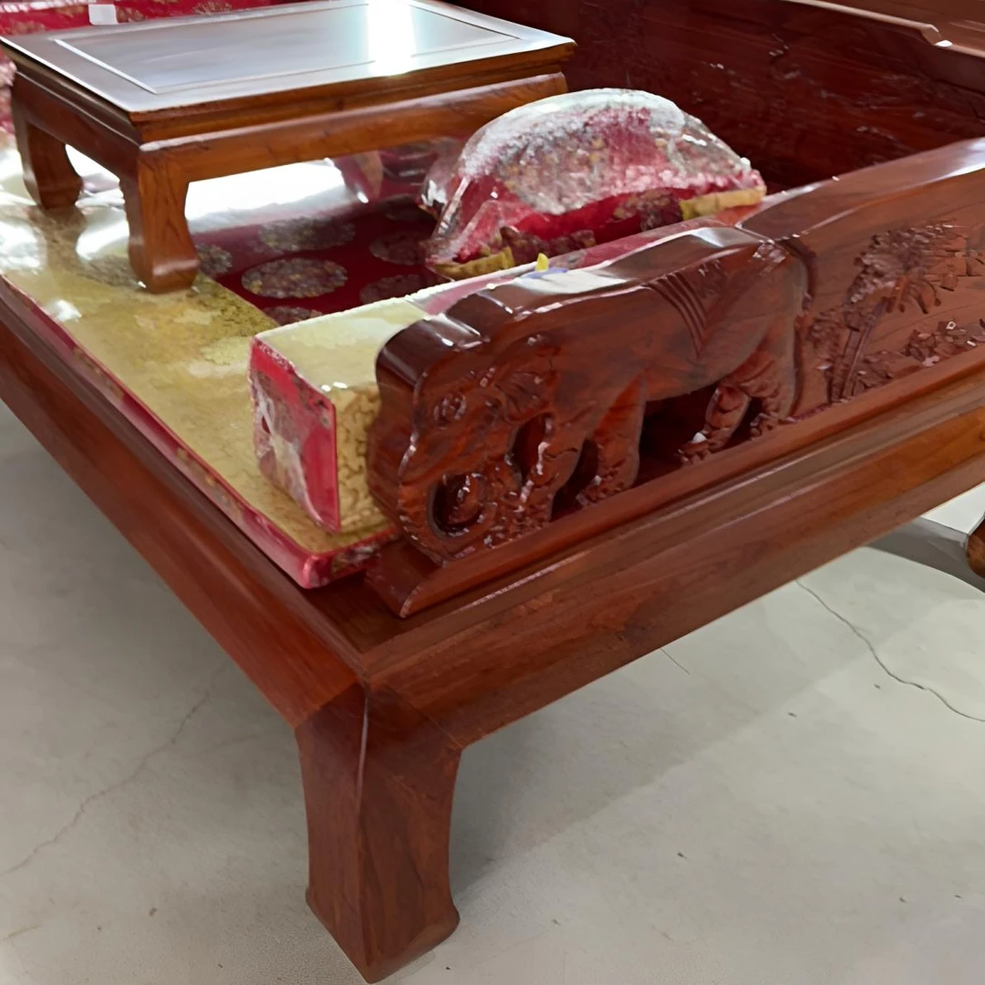 罗汉床罗汉榻大象长2米宽1.2米全原全材全榫卯