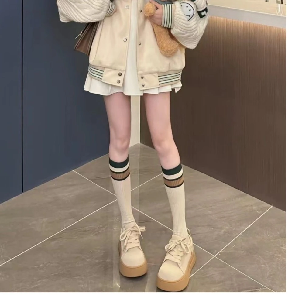 欧货真皮厚底小白鞋2023秋季新款厚底百搭休闲鞋53158-1