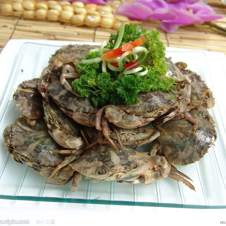 断氧  花盖蟹3斤 【大小不匀  保鲜不保活不保腿全】