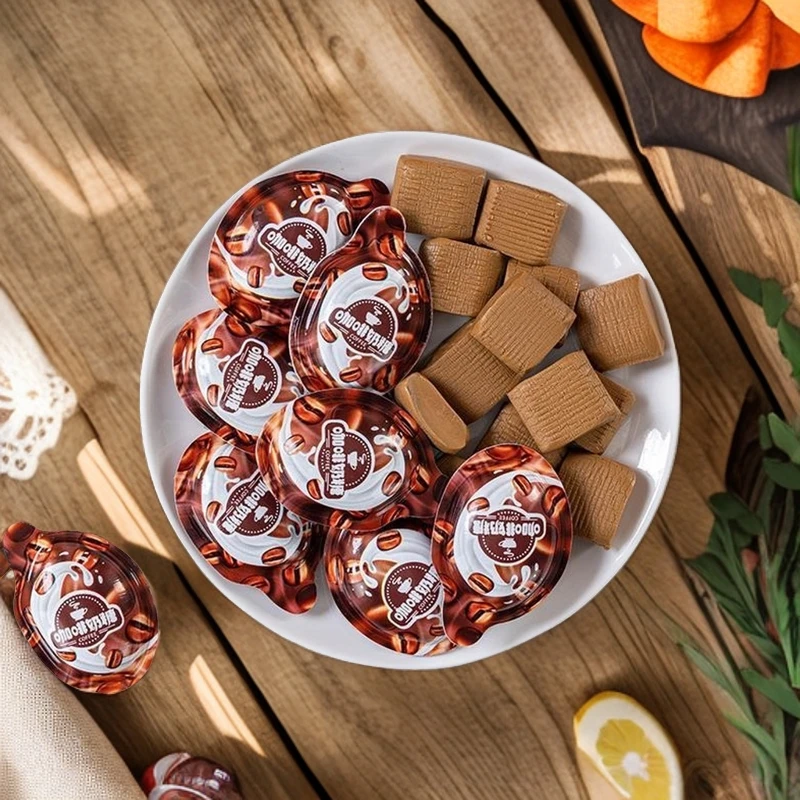 3d咖啡糖正品上课即食软糖原味网红黑咖啡新年防犯困零食奶糖