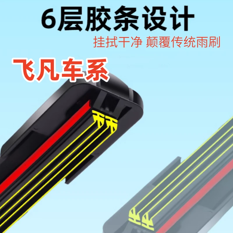 六层胶条雨刷器ER6/MARVEL R/F7/R7雨刷器雨刮